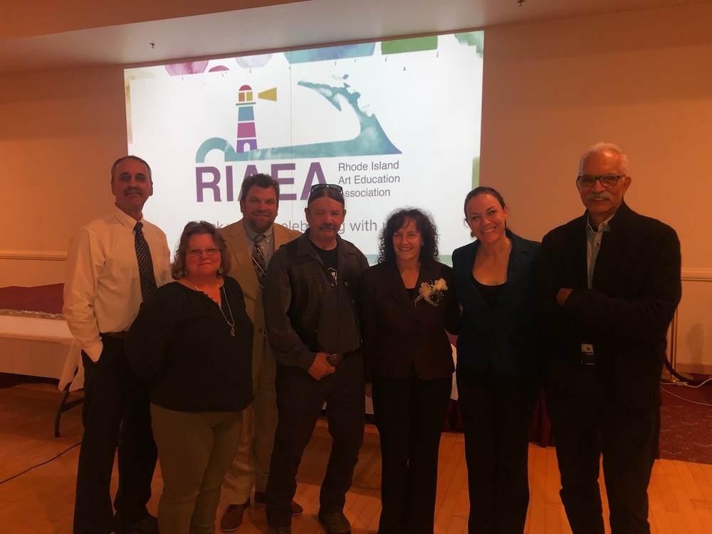 Susan Root and company at the RIAEA Awards banquet