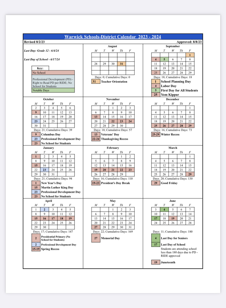 Amended WPS 23-24 Calendar