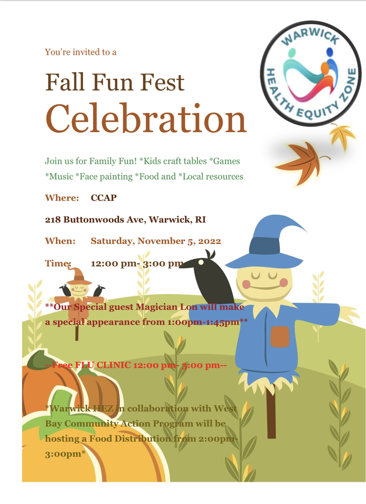 Fall Fun Fest Flyer