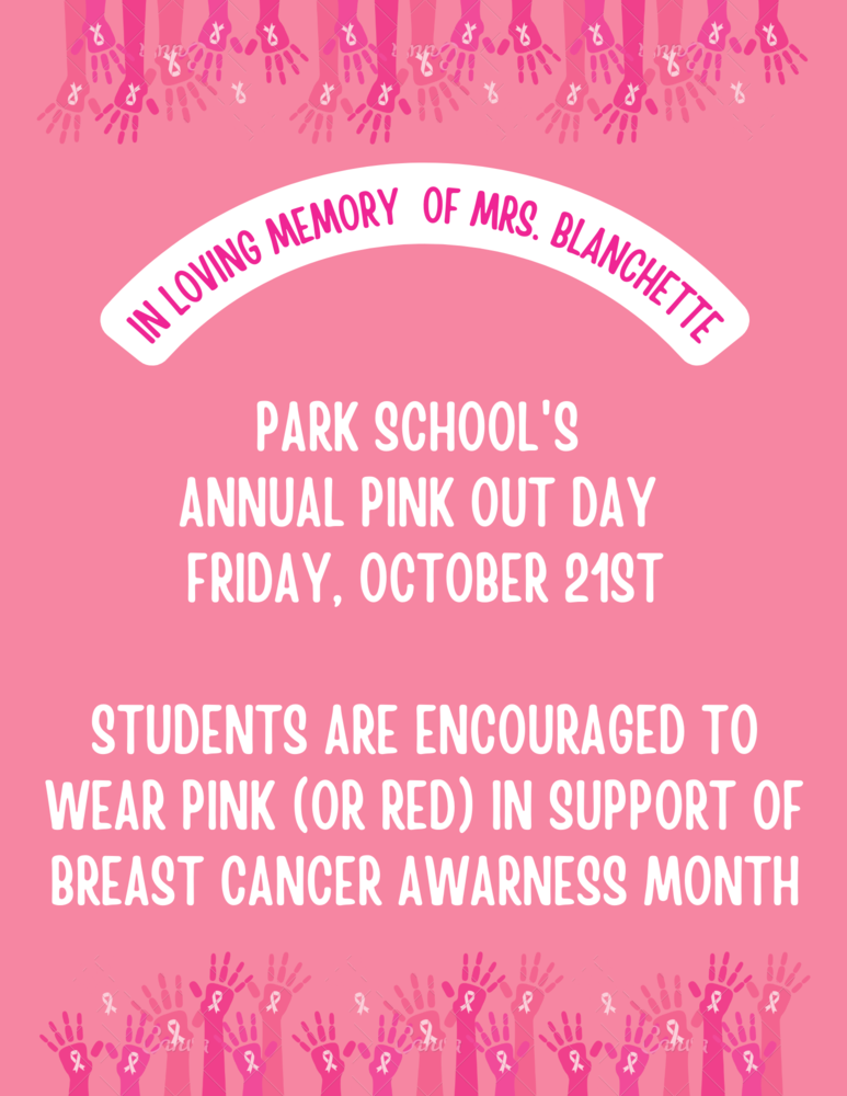 Annual  Pink Out  Day 10/21