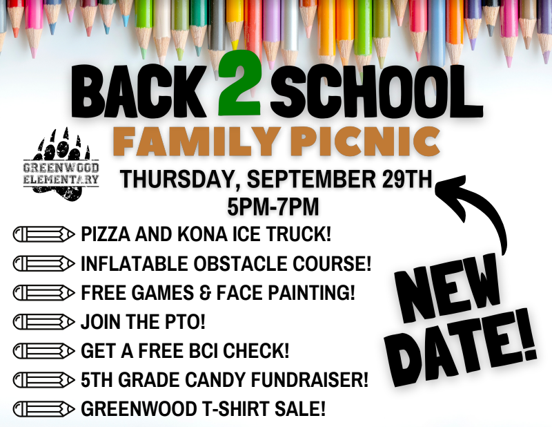 back to school picnic flyer