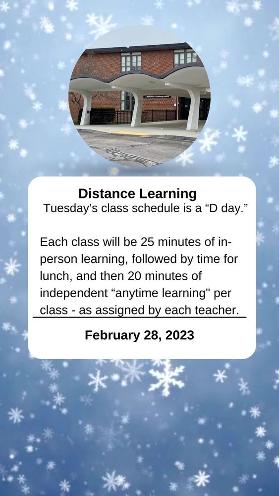 Feb. 28th - Distance Learning Day