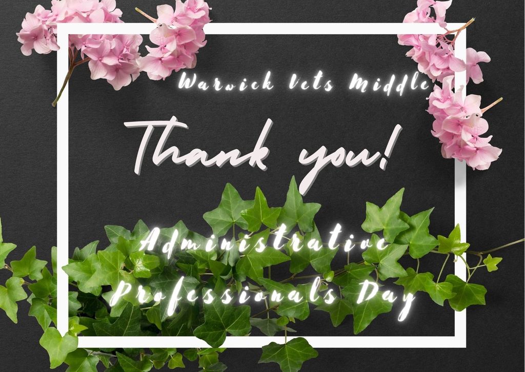 Thank you Admistrative Professionals Day image