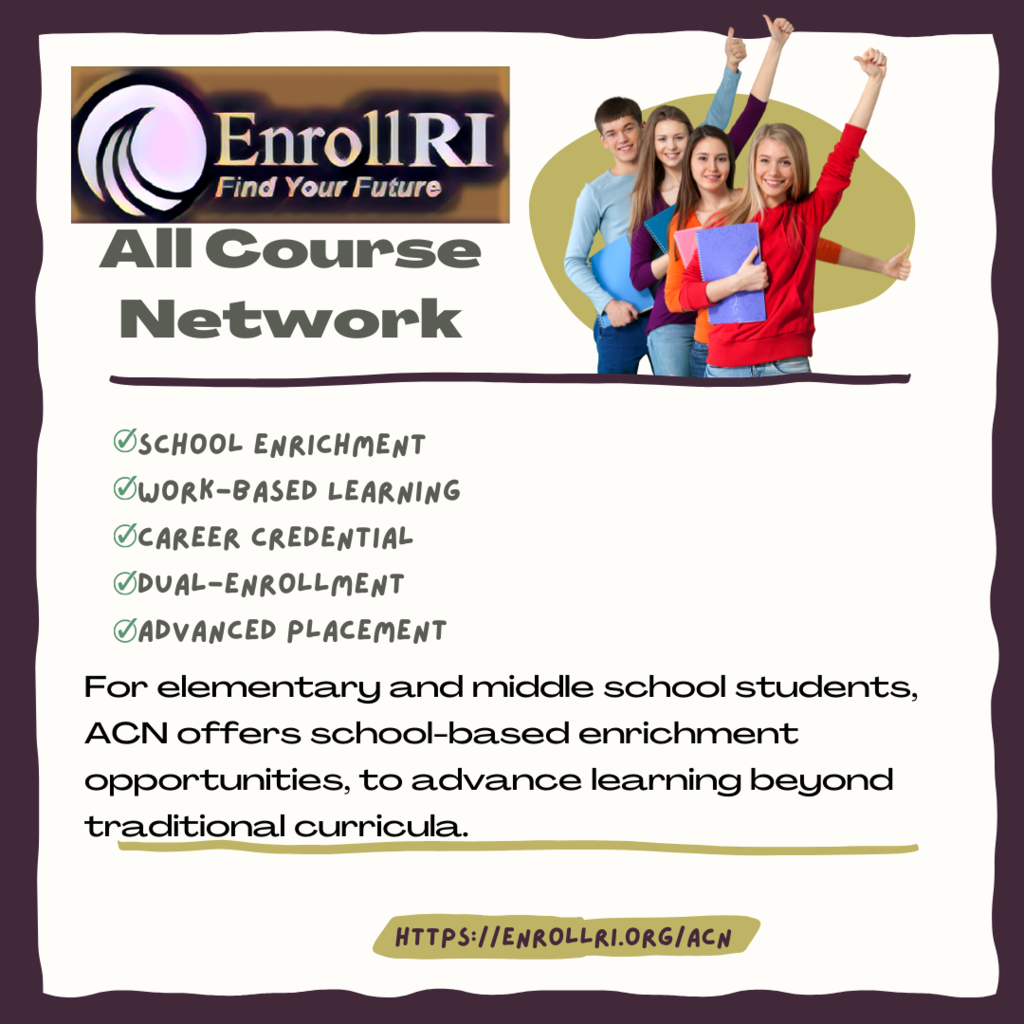 EnrollRI: All Course Network poster