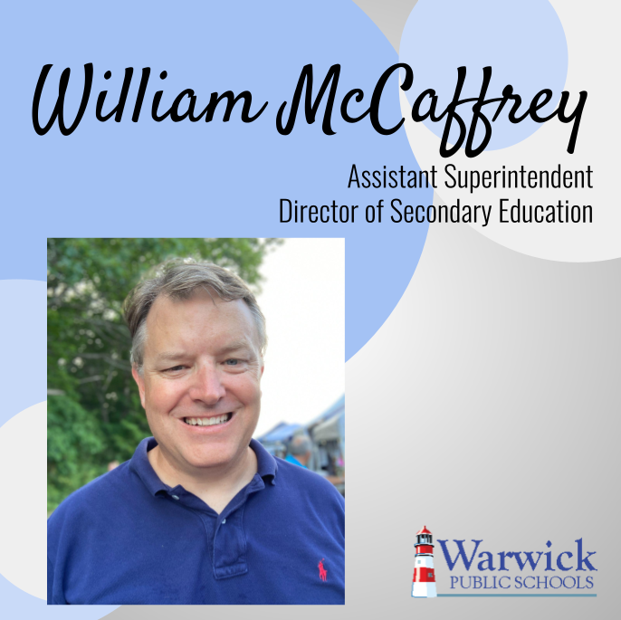 william mccaffrey assistant superintendent and director of secondary education