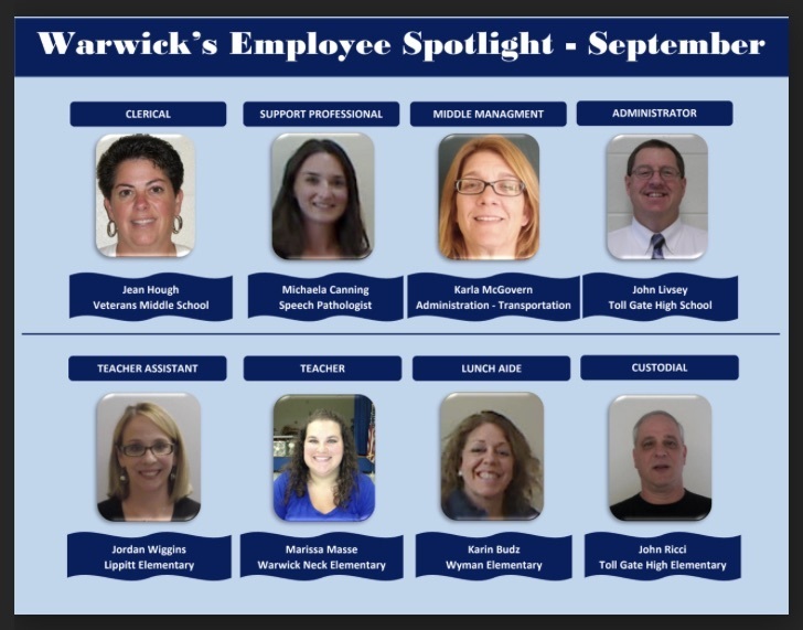 Warwick employee Spotlight September 