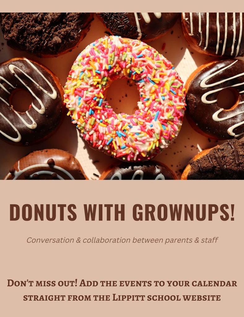 donuts with grownups! conversation between parents and staff