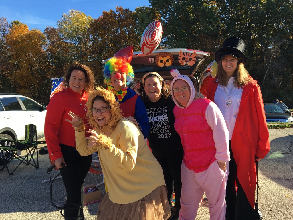 Shout out to Toll Gate High School English teachers for their circus themed Trunk or Treat!
