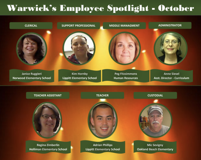 october employee spotlight winners