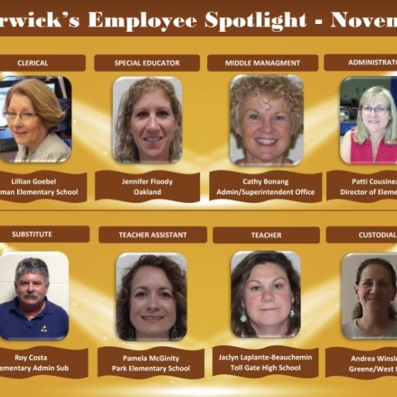 Warwick November Spotlight employees