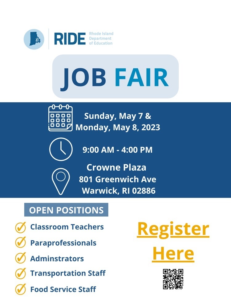 rIDE job fair flyer