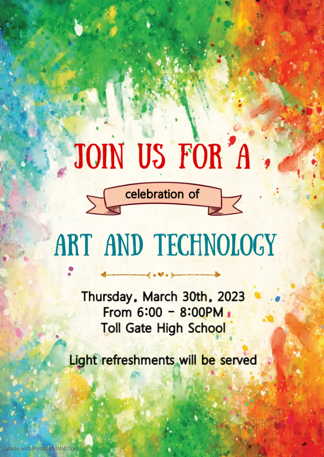 join us for a celebration of arts & technology 